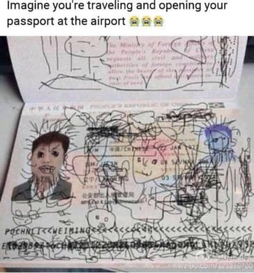 Passport mess up